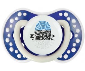 Empreinte My Identity Estonie Tétine LOVI Dynamic Bleu-marine phosphorescente