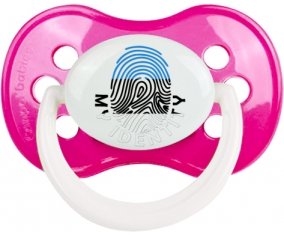 Empreinte My Identity Estonie Sucette Anatomique Rose foncé classique