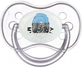 Empreinte My Identity Estonie Sucette Anatomique Transparente classique