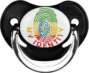 Empreinte My Identity Ethiopie Sucette Physiologique Noir classique