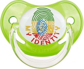 Empreinte My Identity Ethiopie Sucette Physiologique Vert classique