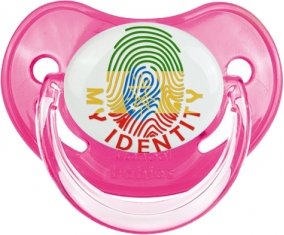 Empreinte My Identity Ethiopie Sucette Physiologique Rose classique
