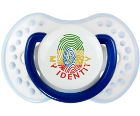 Empreinte My Identity Ethiopie Sucette LOVI Dynamic Marine-blanc-bleu classique