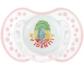 Empreinte My Identity Ethiopie Sucette LOVI Dynamic Retro-blanc-rose-tendre classique