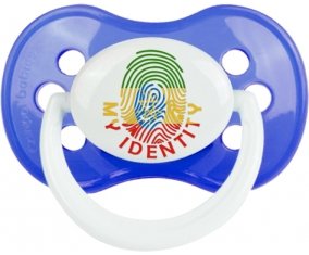 Empreinte My Identity Ethiopie Tétine Anatomique Bleu classique