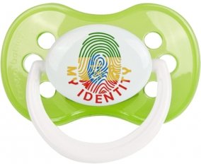 Empreinte My Identity Ethiopie Tétine Anatomique Vert classique