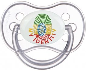Empreinte My Identity Ethiopie Tétine Anatomique Transparente classique