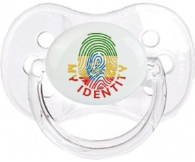 Empreinte My Identity Ethiopie Sucette Cerise Transparent classique