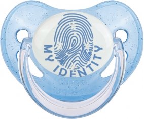 Empreinte My Identity États fédérés de Micronésie Sucete Physiologique Bleue à paillette
