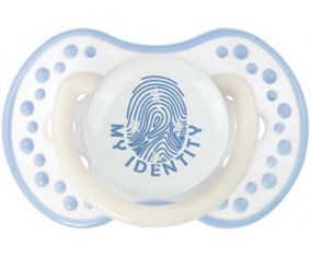 Empreinte My Identity États fédérés de Micronésie Tétine LOVI Dynamic Blanc-cyan classique