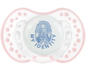 Empreinte My Identity États fédérés de Micronésie Tétine LOVI Dynamic Retro-blanc-rose-tendre classique
