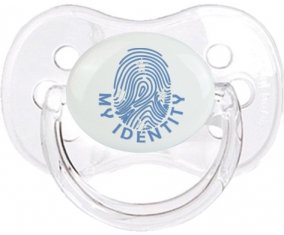 Empreinte My Identity États fédérés de Micronésie Sucette Cerise Transparent classique