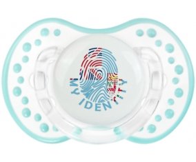 Empreinte My Identity Fidji Sucette LOVI Dynamic Retro-blanc-lagon classique