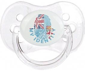 Empreinte My Identity Fidji Sucette Cerise Transparent classique