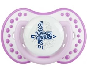 Empreinte My Identity Finlande Sucette LOVI Dynamic Blanc-mauve classique