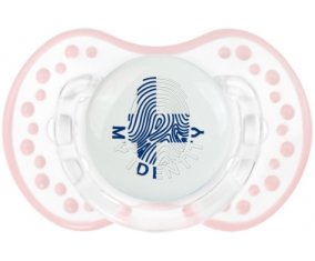 Empreinte My Identity Finlande Sucette LOVI Dynamic Retro-blanc-rose-tendre classique