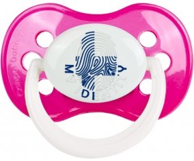 Empreinte My Identity Finlande Sucette Anatomique Rose foncé classique