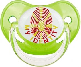 Empreinte My Identity Macédoine du Nord Tétine Physiologique Vert classique