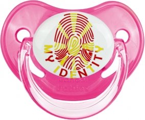 Empreinte My Identity Macédoine du Nord Tétine Physiologique Rose classique