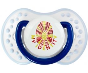 Empreinte My Identity Macédoine du Nord Sucete LOVI Dynamic Marine-blanc-bleu classique
