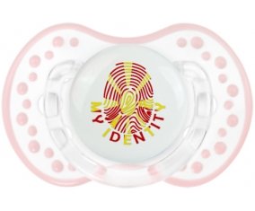 Empreinte My Identity Macédoine du Nord Sucete LOVI Dynamic Retro-blanc-rose-tendre classique