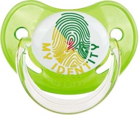 Empreinte My Identity Guyane Française Sucette Physiologique Vert classique
