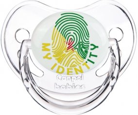 Empreinte My Identity Guyane Française Sucette Physiologique Transparent classique