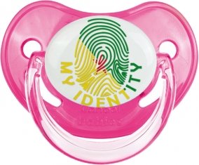 Empreinte My Identity Guyane Française Sucette Physiologique Rose classique