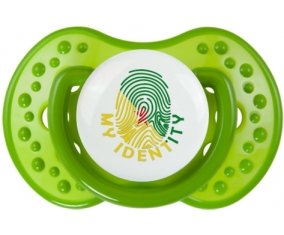 Empreinte My Identity Guyane Française : Sucette LOVI Dynamic personnalisée