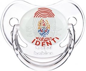 Empreinte My Identity Polynésie française Sucette Physiologique Transparent classique