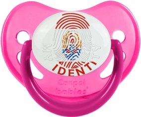 Empreinte My Identity Polynésie française Sucette Physiologique Rose phosphorescente