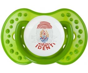 Empreinte My Identity Polynésie française Sucette LOVI Dynamic Vert classique