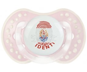 Empreinte My Identity Polynésie française Sucette LOVI Dynamic Retro-rose-tendre classique