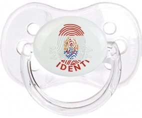 Empreinte My Identity Polynésie française Tétine Cerise Transparent classique