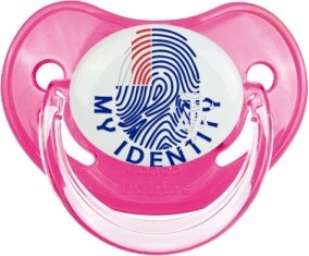 Empreinte My Identity Terres australes françaises Tétine Physiologique Rose classique