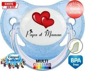 Papa Maman Cœur style2: Sucette Physiologique-su7.fr