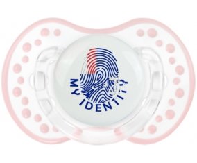 Empreinte My Identity Terres australes françaises Sucete LOVI Dynamic Retro-blanc-rose-tendre classique