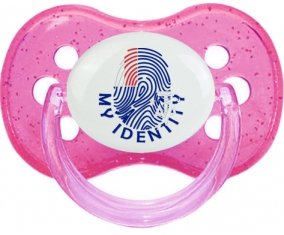 Empreinte My Identity Terres australes françaises Sucete Cerise Rose à paillette