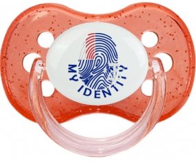 Empreinte My Identity Terres australes françaises Sucete Cerise Rouge à paillette