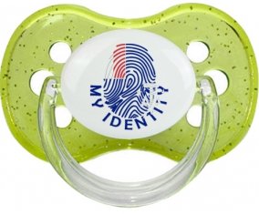 Empreinte My Identity Terres australes françaises Sucete Cerise Vert à paillette