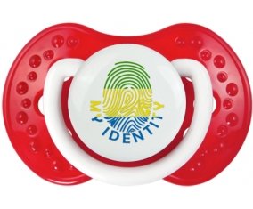 Empreinte My Identity Gabon Tétine LOVI Dynamic Blanc-rouge classique