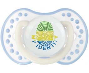 Empreinte My Identity Gabon Tétine LOVI Dynamic Blanc-cyan classique