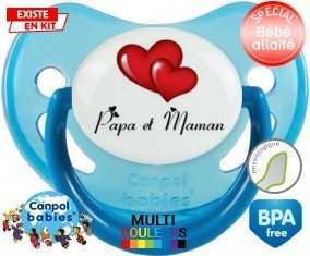 Papa Maman Cœur style2: Sucette Physiologique-su7.fr