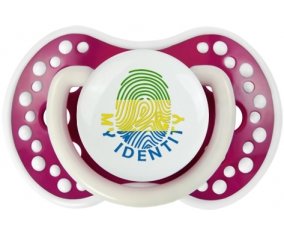 Empreinte My Identity Gabon Tétine LOVI Dynamic Fuchsia phosphorescente