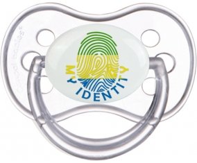 Empreinte My Identity Gabon Sucette Anatomique Transparente classique