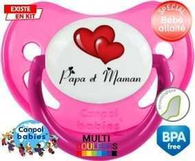 Papa Maman Cœur style2: Sucette Physiologique-su7.fr
