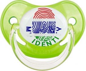 Empreinte My Identity Gambie Sucette Physiologique Vert classique