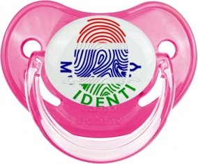 Empreinte My Identity Gambie Sucette Physiologique Rose classique
