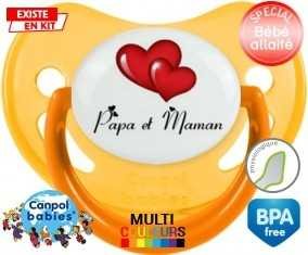 Papa Maman Cœur style2: Sucette Physiologique-su7.fr