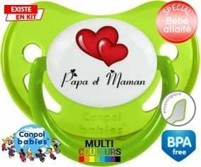 Papa Maman Cœur style2: Sucette Physiologique-su7.fr